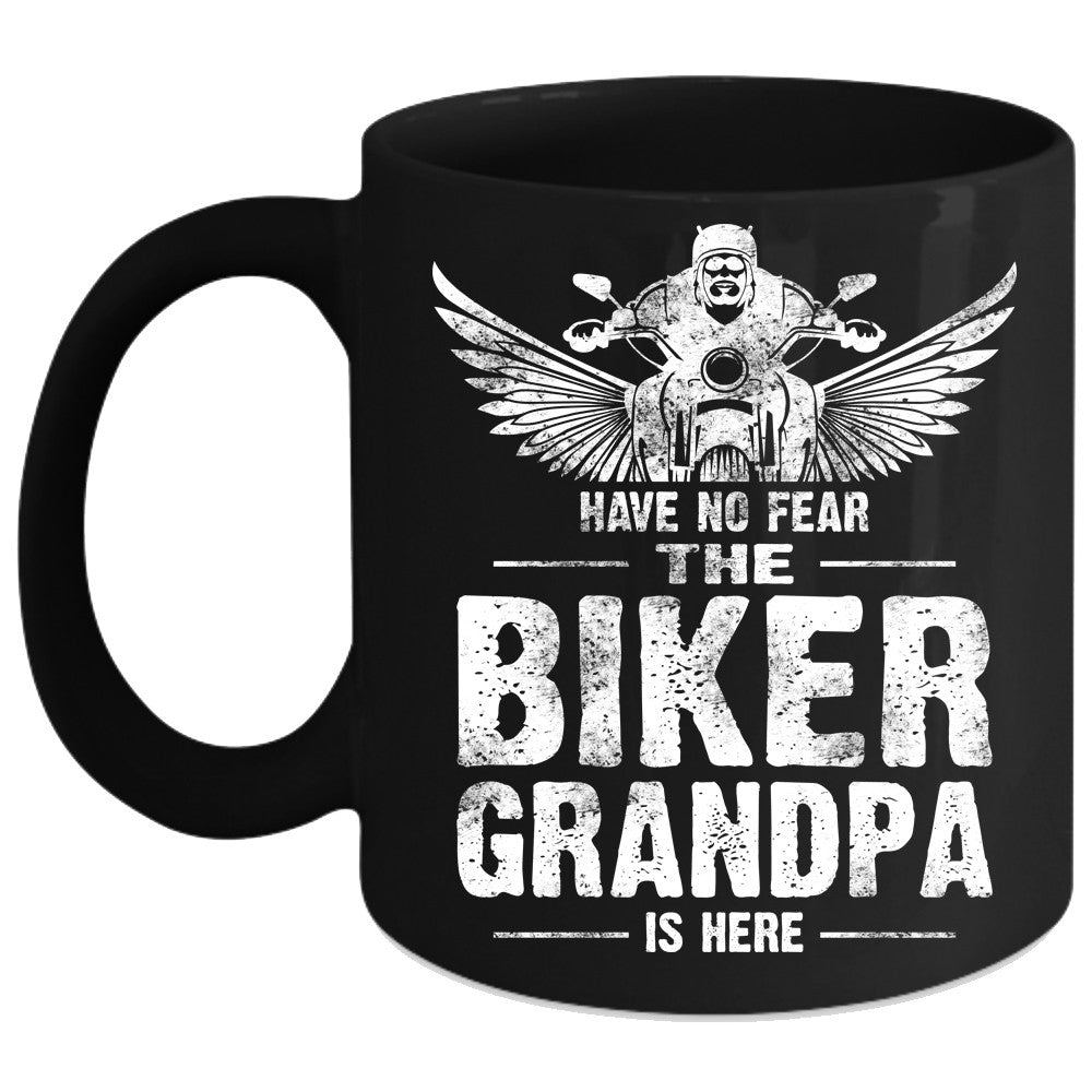 Download The Biker Grandpa Is Here Cup Cool Grandpa Mug Father S Day Cup Premium Fan Store