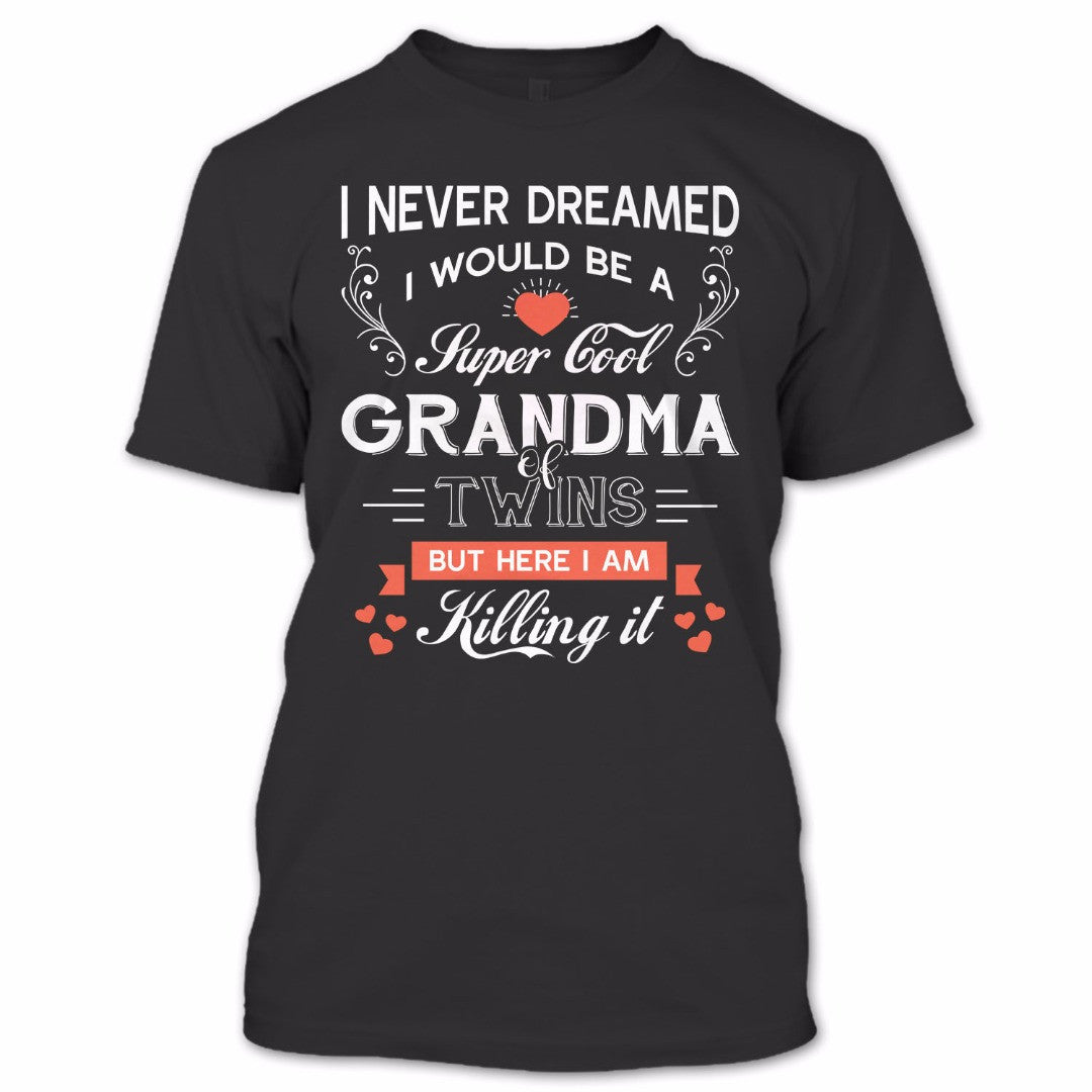 grandma of twins shirt