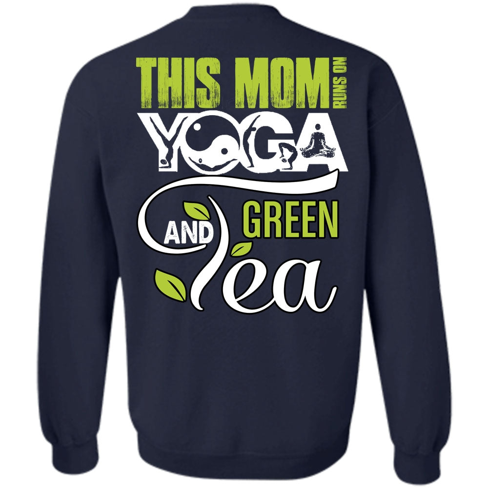 green tea brand sweatshirt