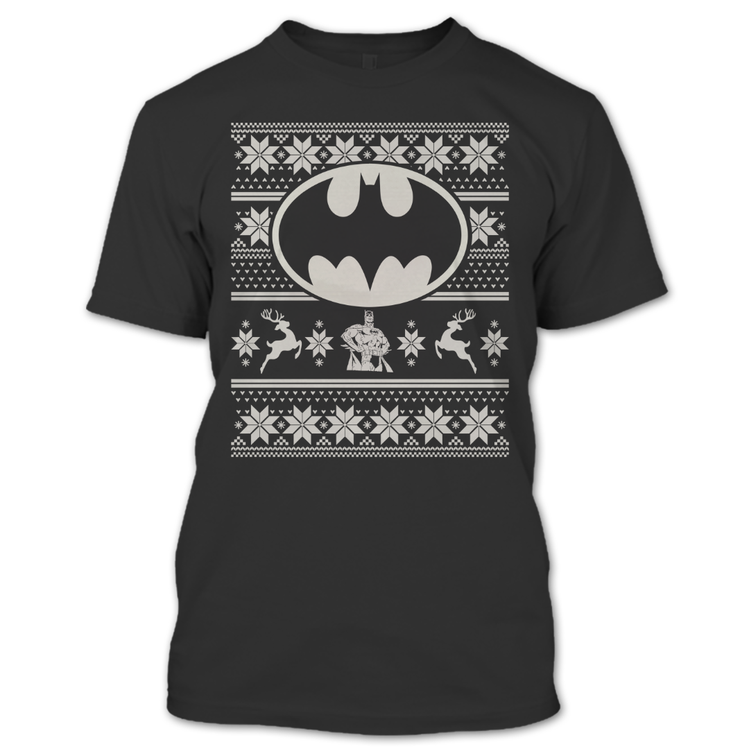 Batman Arkham Knight Shirt, Ugly Christmas Sweater T-Shirt – Premium Fan  Store