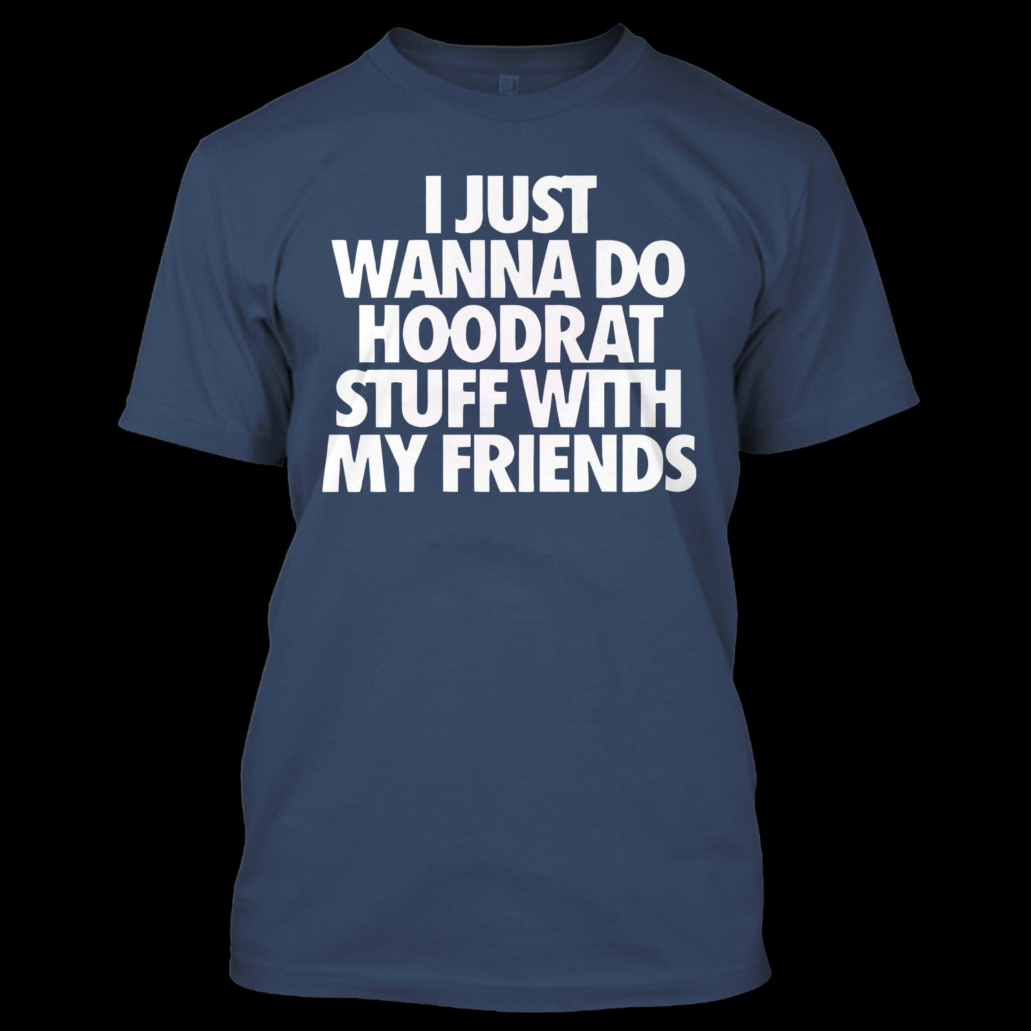 I Just Wanna Do Hoodrat Stuff With My Friends T Shirt Premium Fan Store
