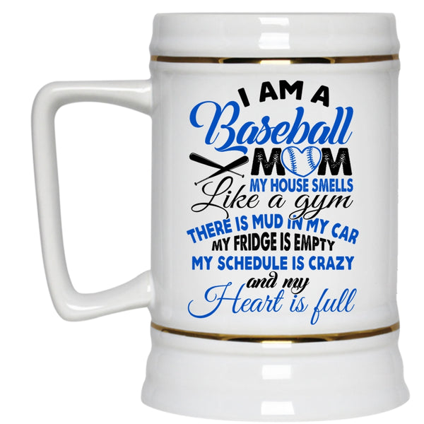 baseball mom mug