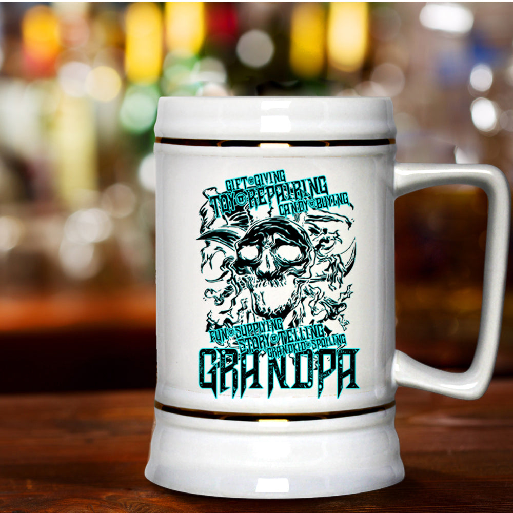 Download Cool Gift For Father S Day Beer Stein 22oz Awesome Grandpa Beer Mug Premium Fan Store