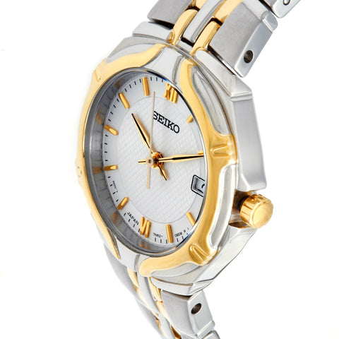 Seiko Women's SXD646 Two-Tone Stainless Steel Watch – Exact Time Corp.