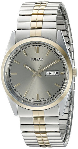 Pulsar Men's PXF308 Expansion Band Analog Display Japanese Quartz Two –  Exact Time Corp.