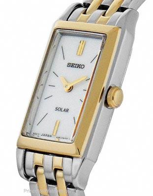 Seiko Women's SUP028 Stainless Steel Solar Watch – Exact Time Corp.