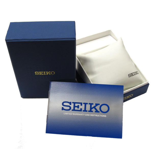 Seiko Men's SKS481 Quartz Chronograph Silver Stainless Steel Watch – Exact  Time Corp.