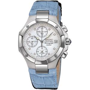 Seiko Women's SNA467 Coutura Alarm Chronograph Watch – Exact Time Corp.