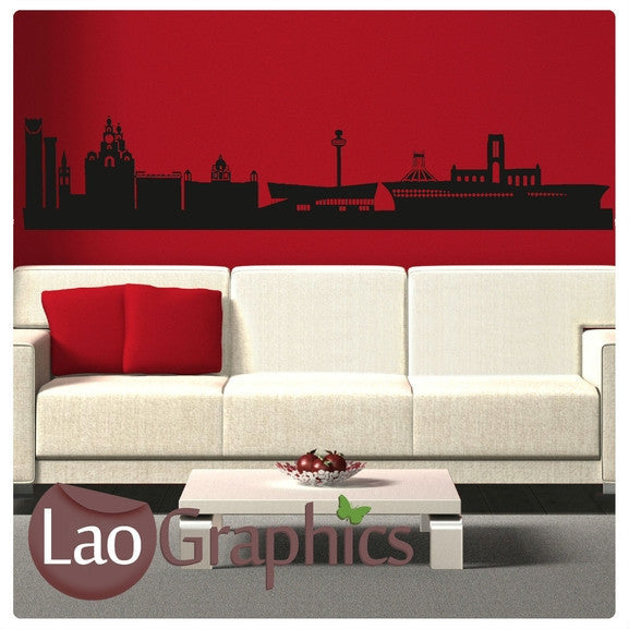 Home Decor Decor Decals Stickers Vinyl Art Liverpool City Skyline Wall Sticker Ws 50596 - liverpool roblox decal