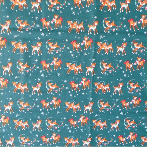 Frolicking Fawns Fabric