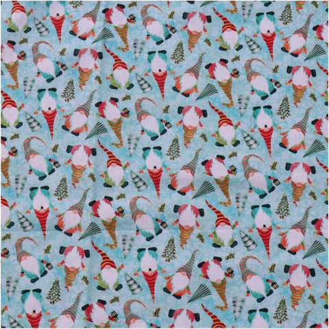 Holiday Gnomes Fabric