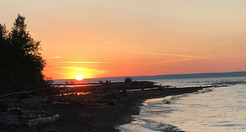 Sunset on Lake Superior