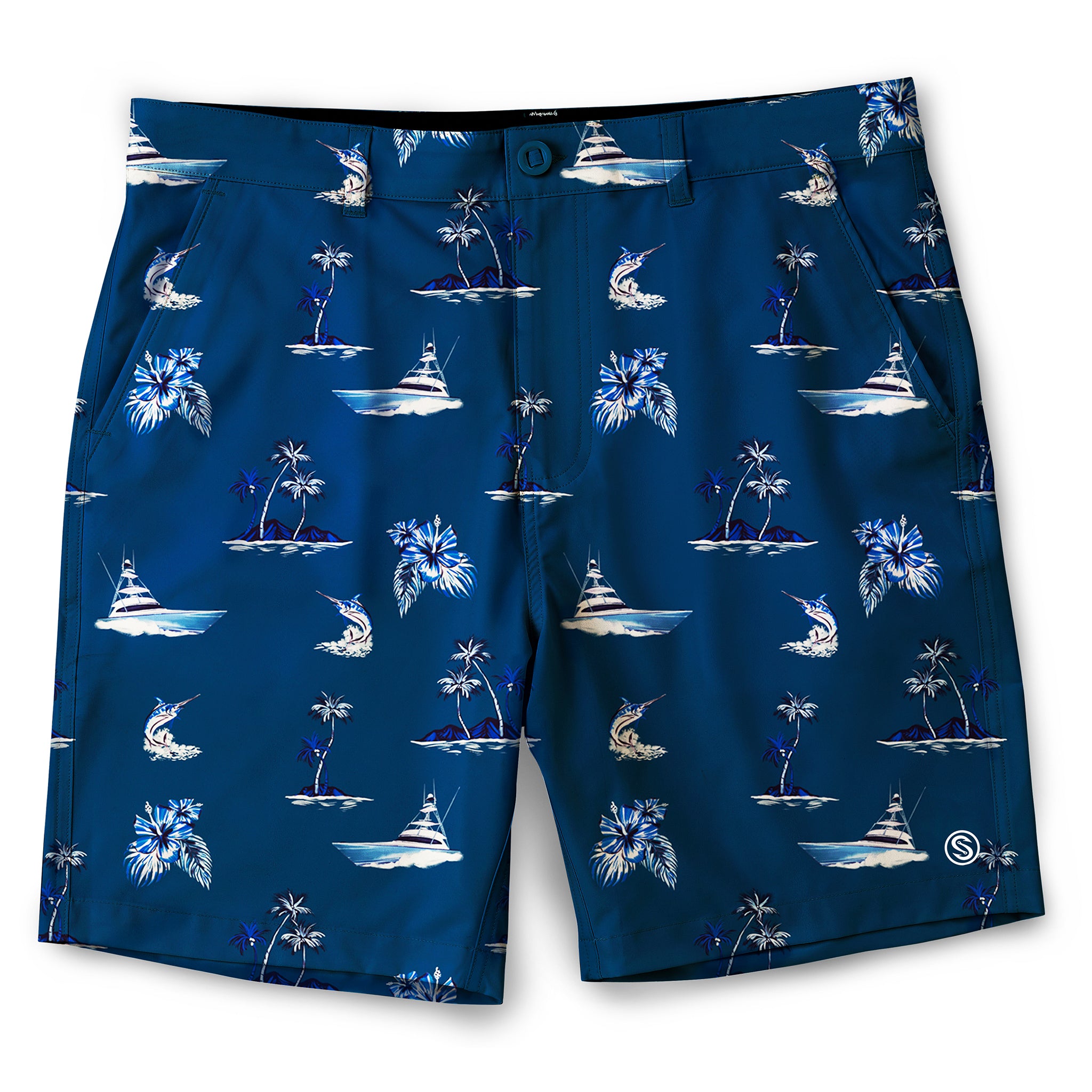 Scales Sporty Walkshorts in Marine Size 42