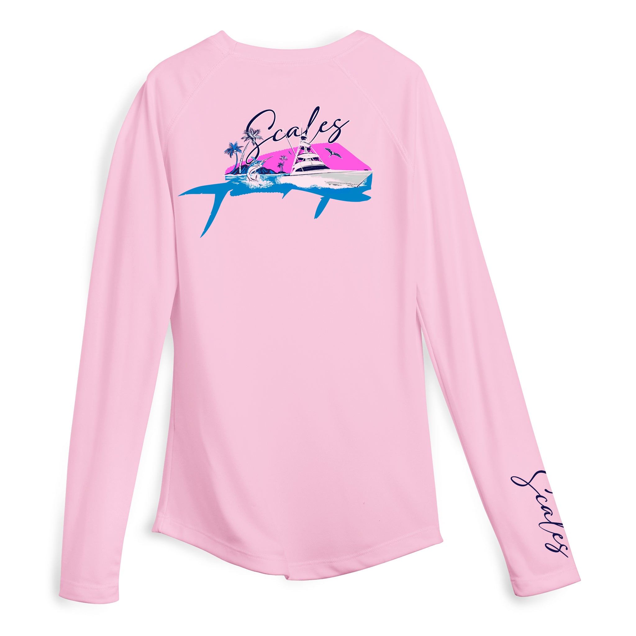 Scales Mahi Slam Womens Performance in Light Pink Size M