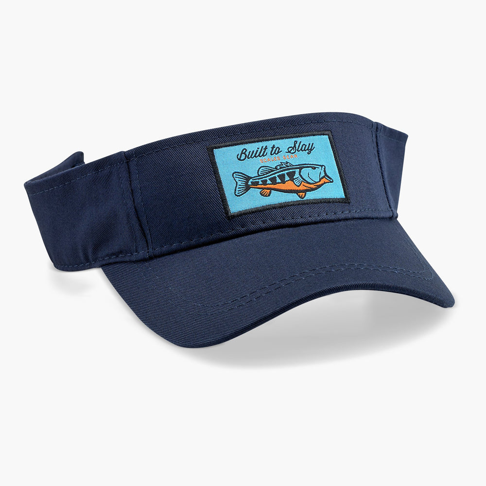 Scales The King Visor - Navy, Size: One Size