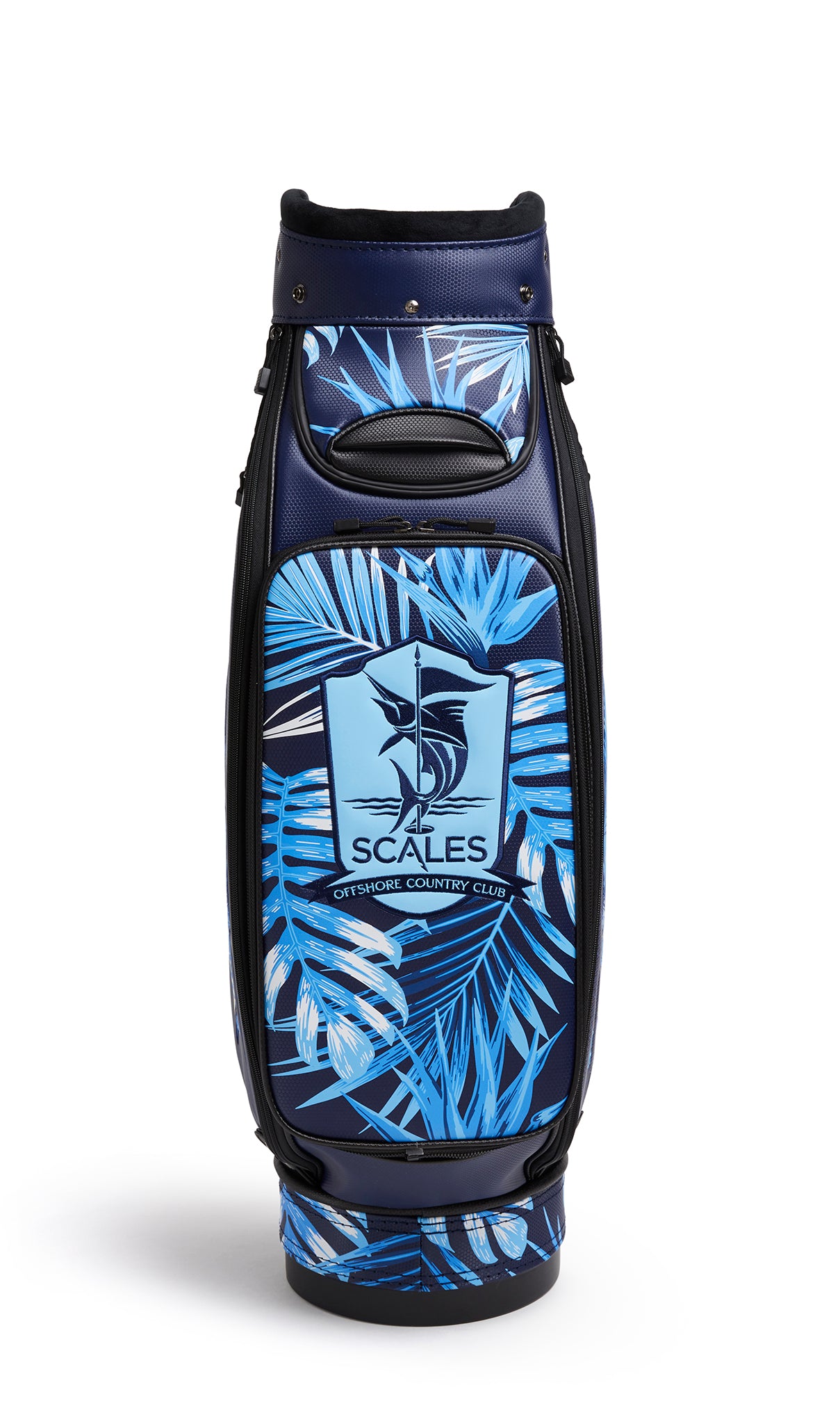 Scales Tropical Marlin Cart Bag in Navy Size OS