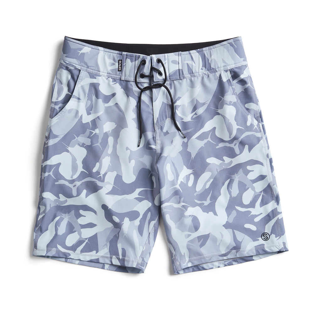 Scales Camo First Mates Boardshorts –