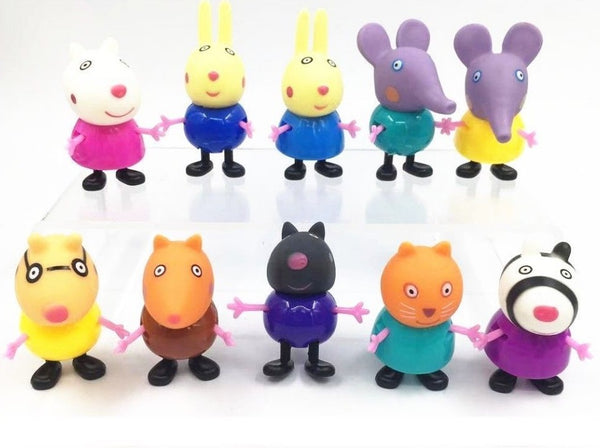 peppa pig family figures