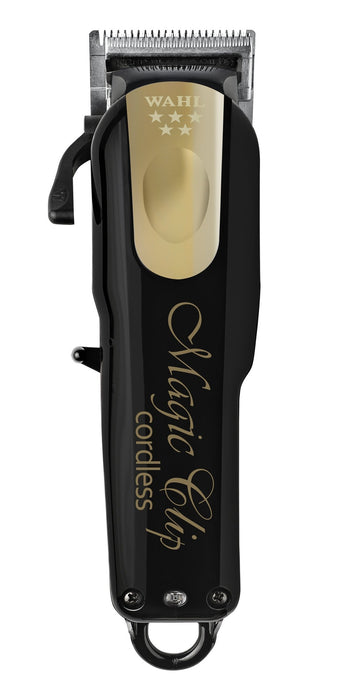 wahl limited edition black and gold cordless magic clip