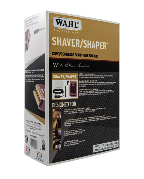 wahl 5 star shaver shaper