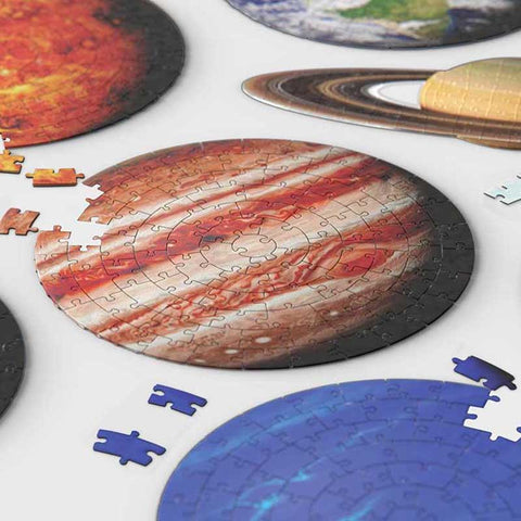 Universe Planets Jigsaw Puzzle Activity
