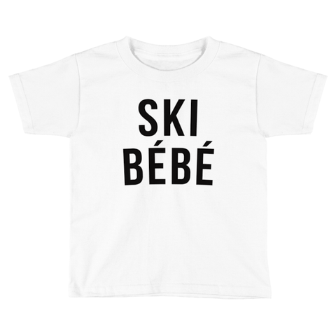 Ski Bebe Super Soft White T-shirt