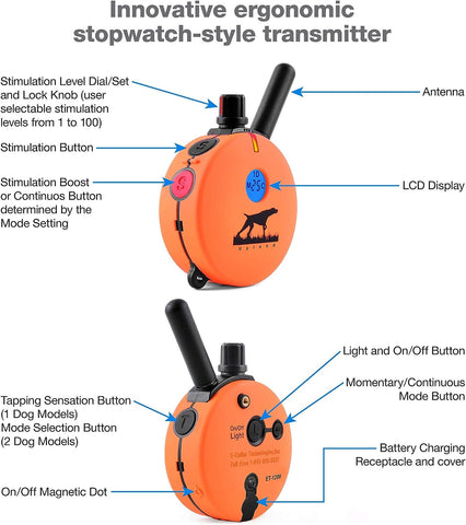 E-Collar Technologies UL-1200 Hunting Dog Trainer