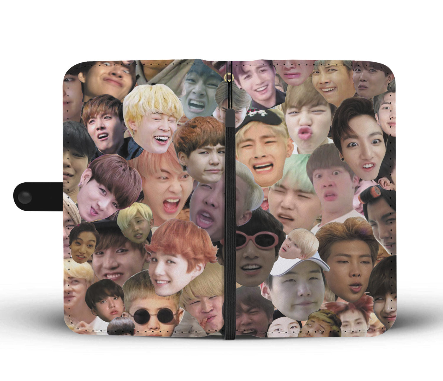 BTS Meme Wallet Phone Case Bibimbox Subscription Box