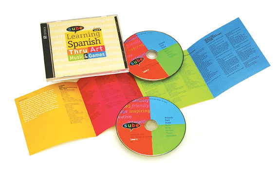 Learn Spanish ESL with music DVD CD Sube