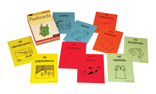 Teaching ESL and Spanish flascards SSL vocabulary Sube