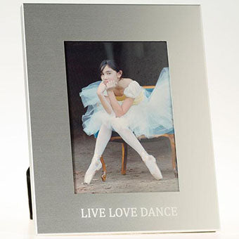 Picture Frame that say Live Love Dance on it
