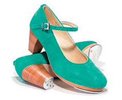 Suede in Acqua Green