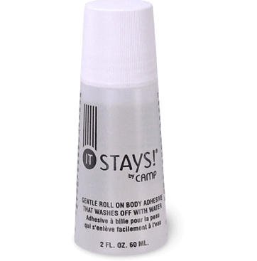 It Stays Roll-On Body Adhesive, 2 fl oz - (3 Pack) Body Glue