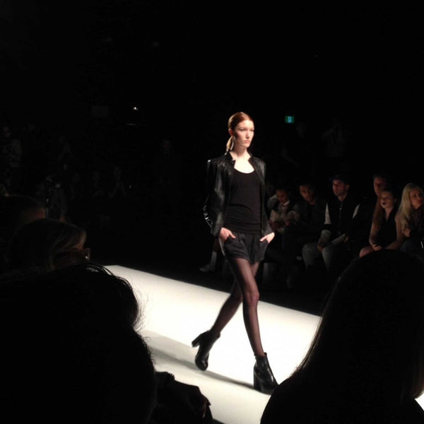 Canadian-Made Mondor Tights at Toronto Fashion Week - Image 