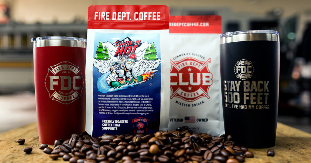 February’s Fire Dept. Coffee + Shirt Clubs: Supporting Denver Fire Department&#39;s Resiliency Program