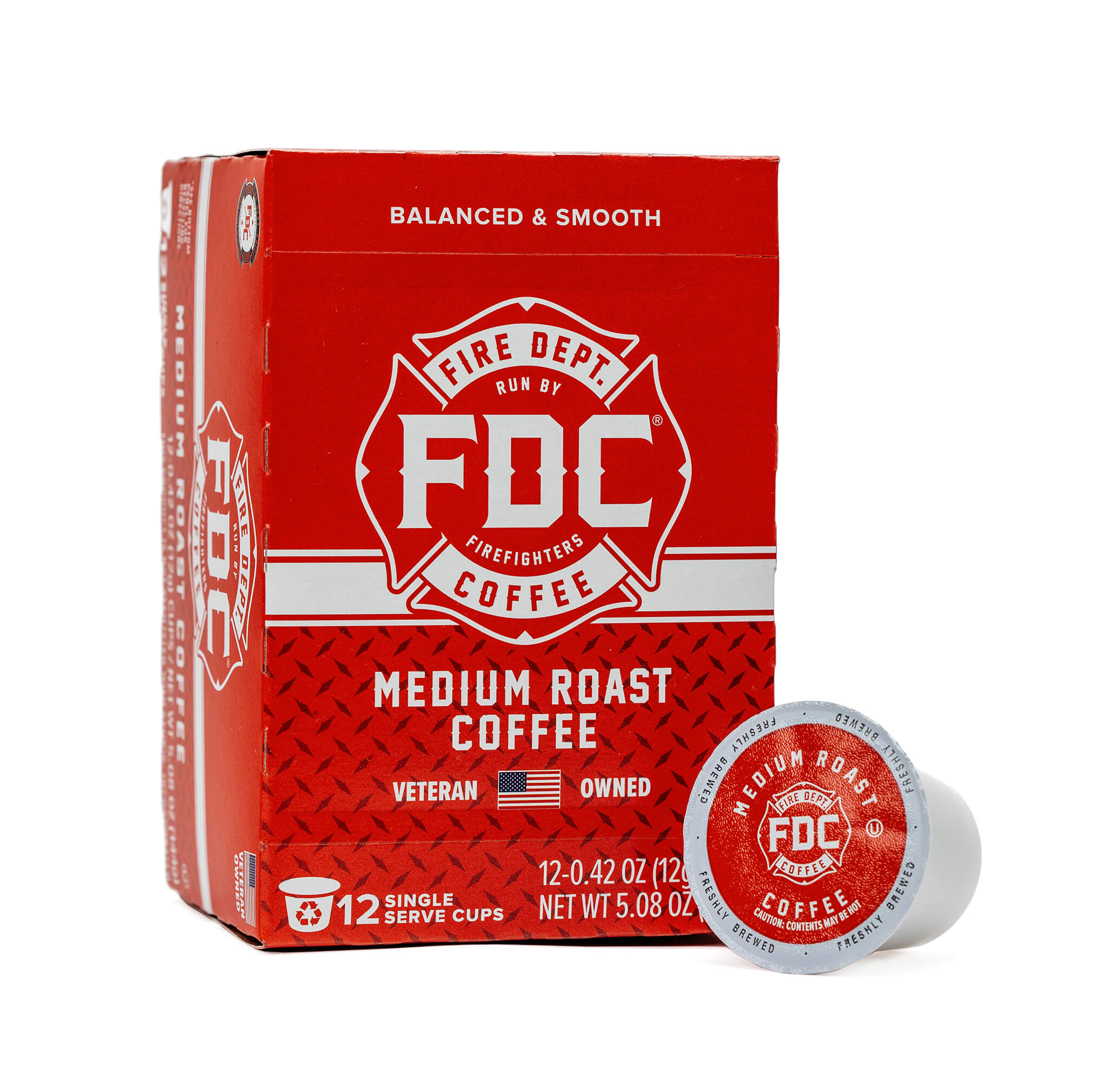 Original Medium Roast Coffee Pods - Fire Department Coffee product image