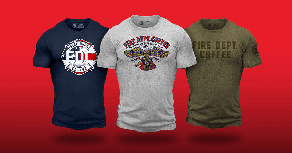 Fire Dept. Coffee patriotic shirts