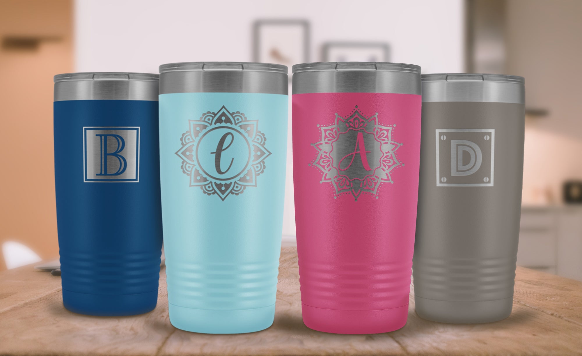 monogrammed yeti