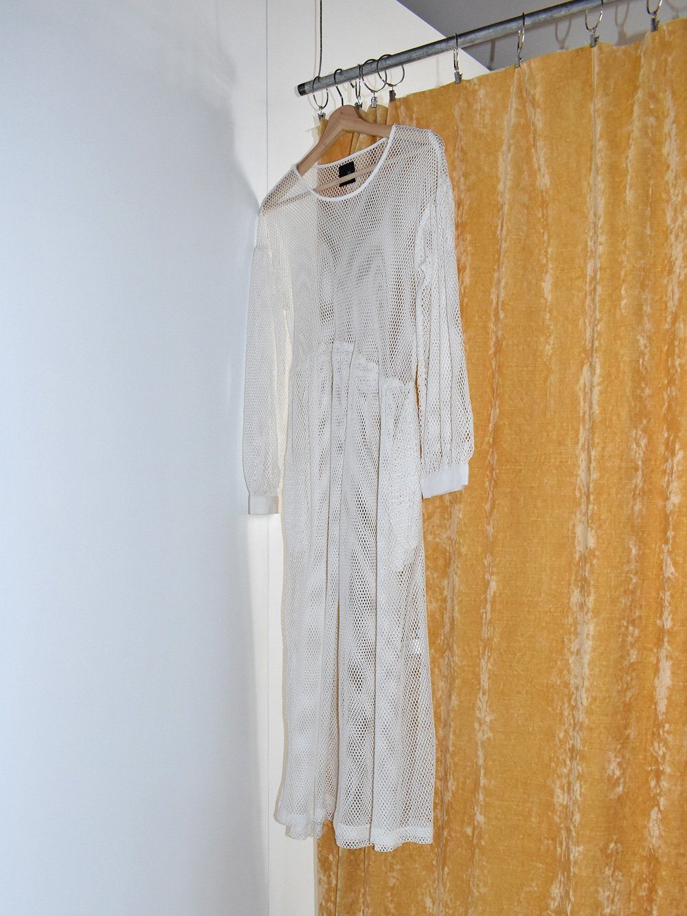 Jayme Dress in White Netting / Et Tigre