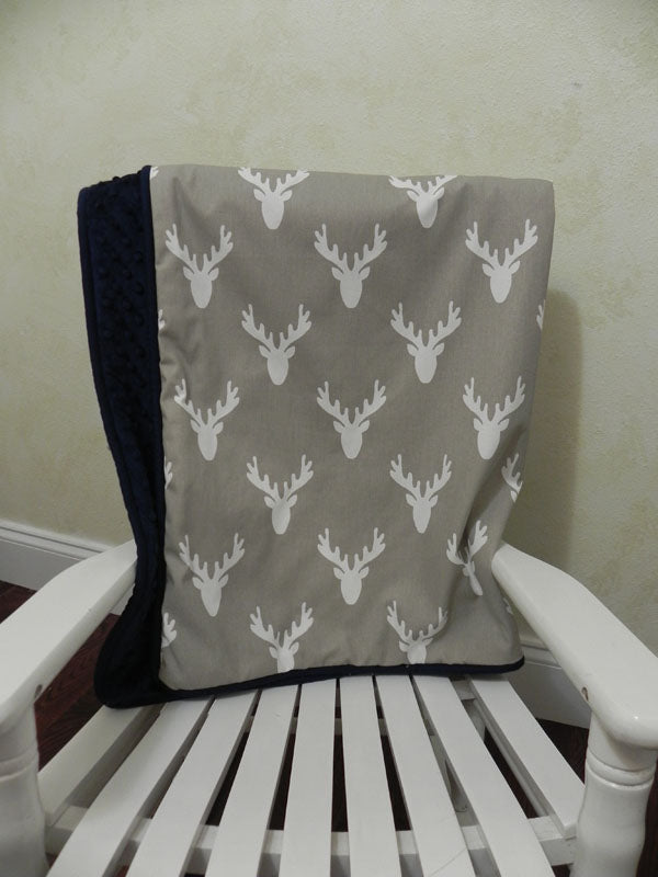 Khaki Deer Baby Crib Bedding Set Hunter Woodland Boy Crib Bedding