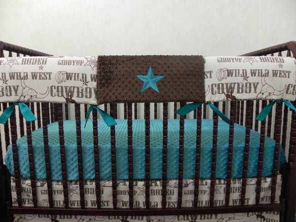 Cowboy Baby Bedding Set Brett Western Crib Bedding In Brown And