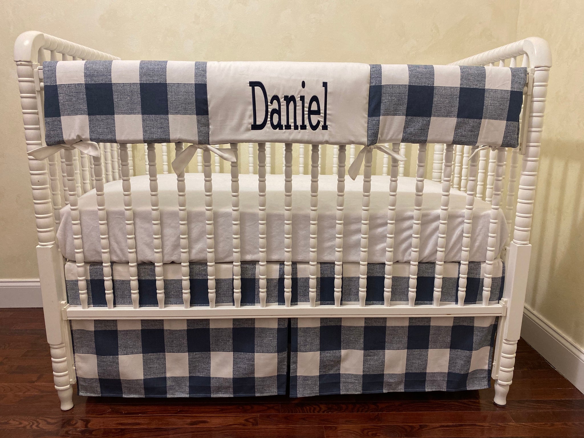 buffalo plaid baby bedding