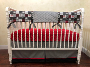 firefighter nursery bedding