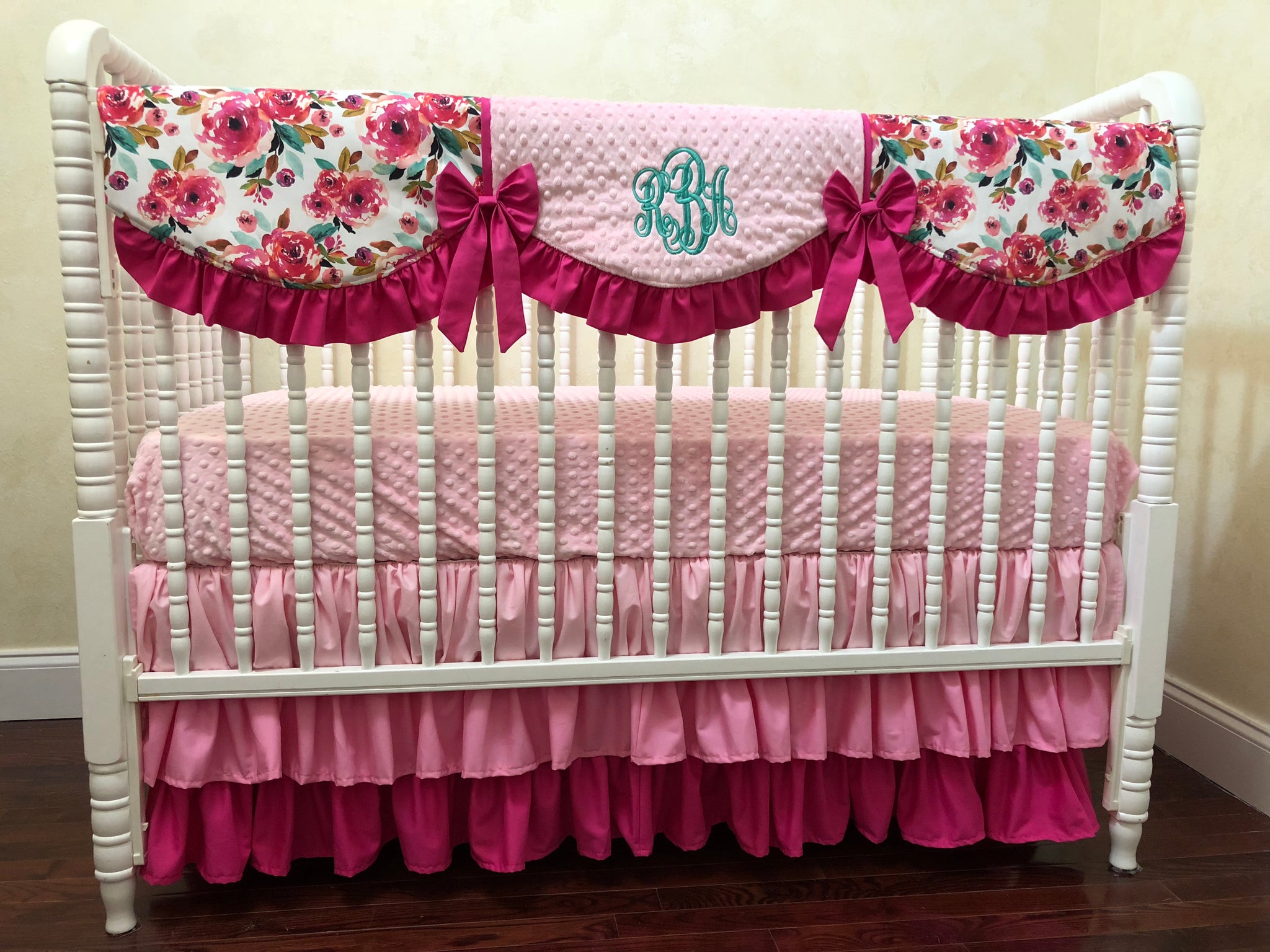 crib bed set for girl