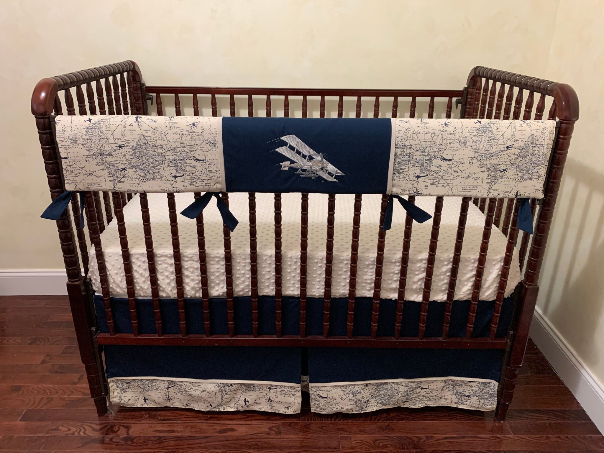 cream baby bedding