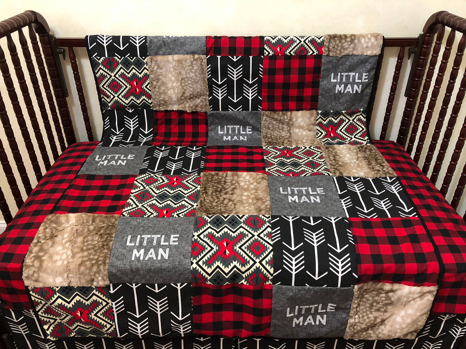 little man crib bedding