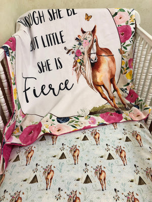 horse nursery bedding