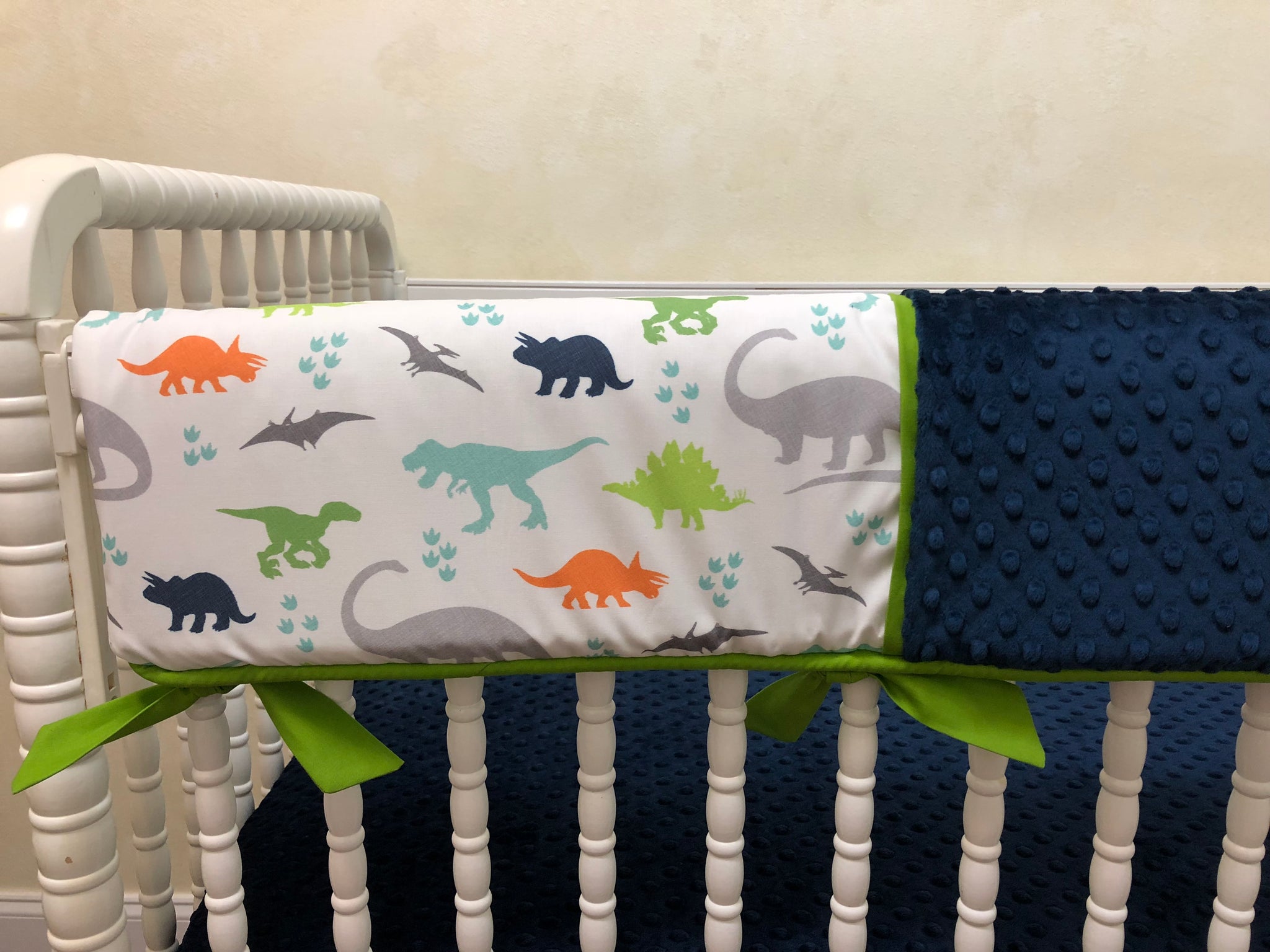 dinosaur crib sheet set