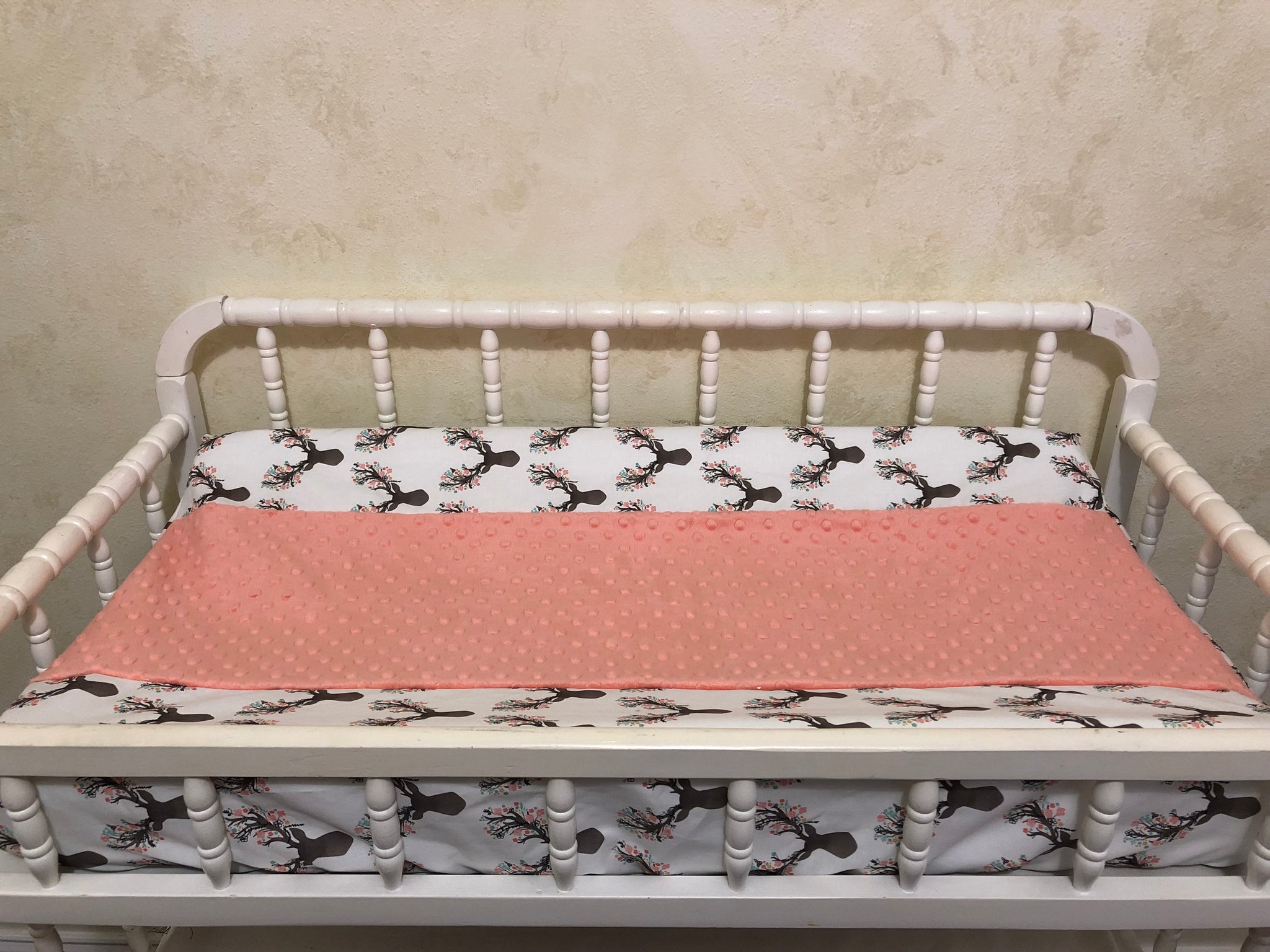 deer crib bedding set girl