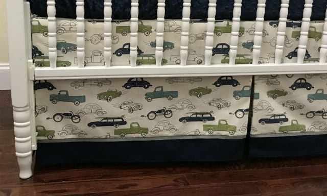 vintage truck nursery bedding